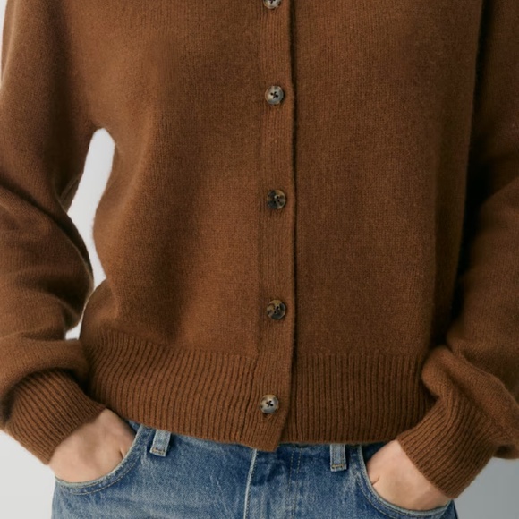 Aritzia London Wool Cashmere Cardigan.NWOT. - Picture 3 of 6